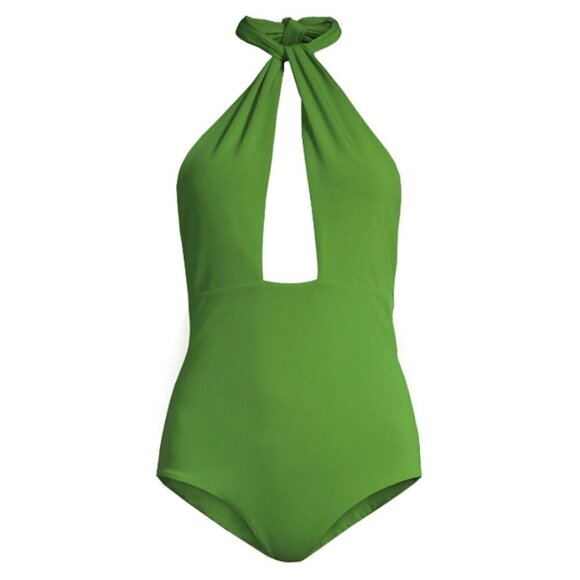 💕MARA HOFFMAN💕 Namya One-Piece Halter Swimsuit L - Picture 7 of 16